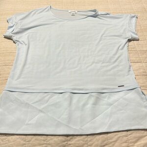 Calvin Klein Light Blue Short Sleeve